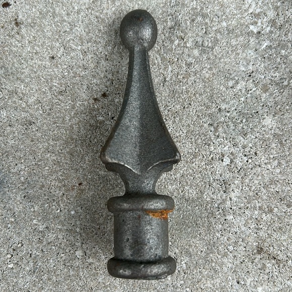 5 Decorative Iron Fenials, Fence / Gate Toppers - Picture 14 of 16